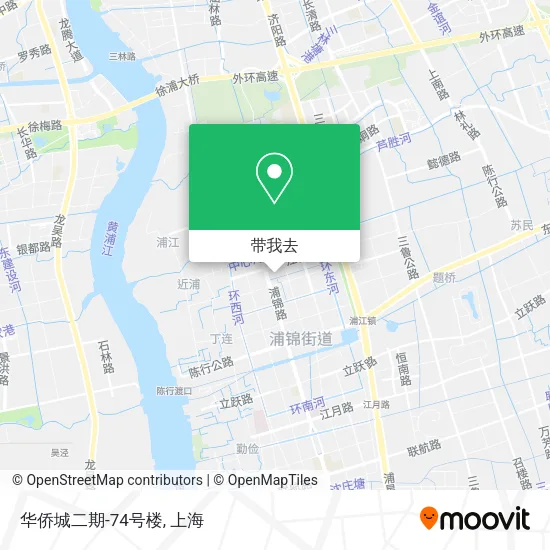 华侨城二期-74号楼地图