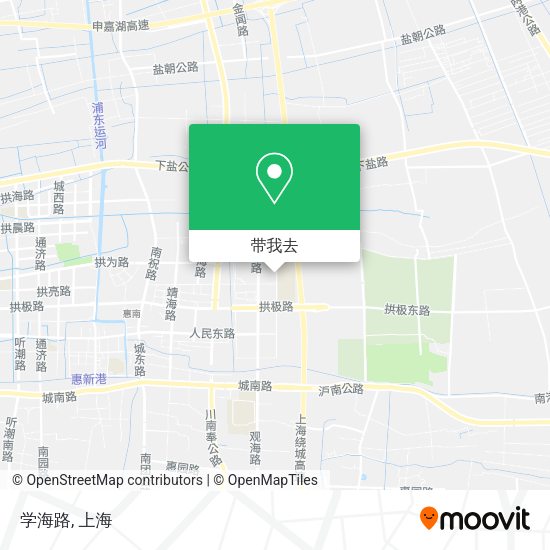 学海路地图