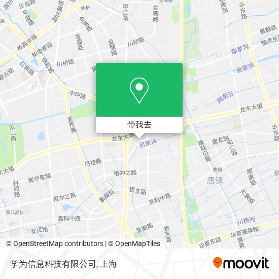 学为信息科技有限公司地图