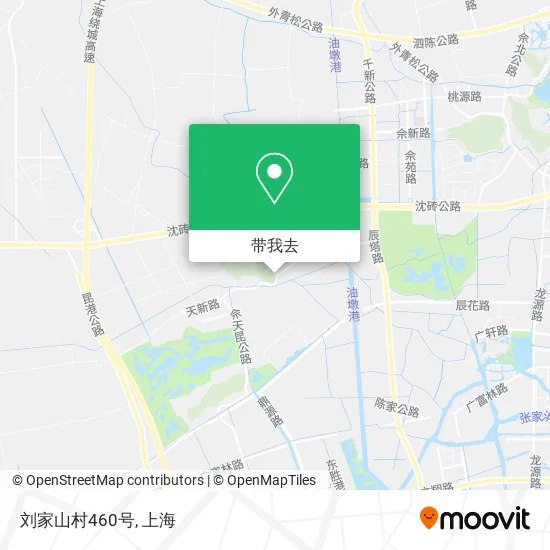 刘家山村460号地图