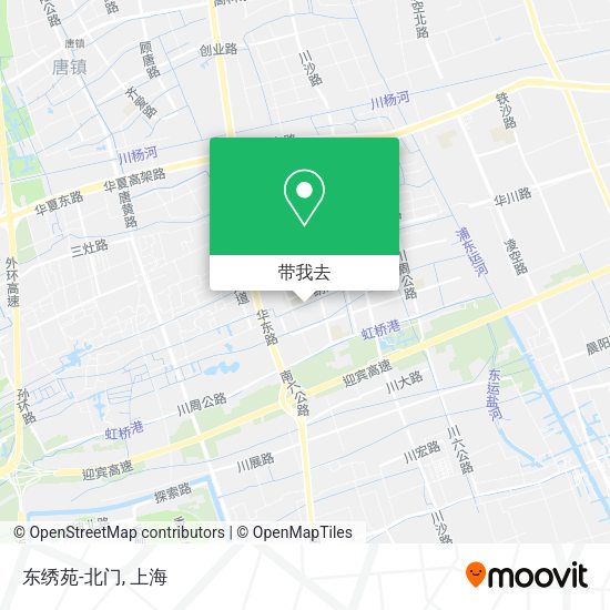 东绣苑-北门地图