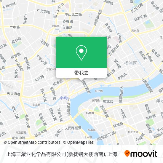 上海三聚亚化学品有限公司(新抚钢大楼西南)地图