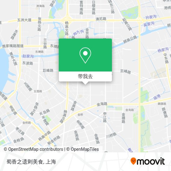 蜀香之遗则美食地图