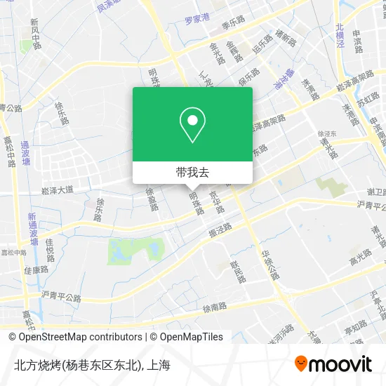 北方烧烤(杨巷东区东北)地图
