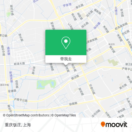 重庆饭庄地图