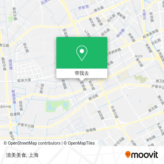 清美美食地图