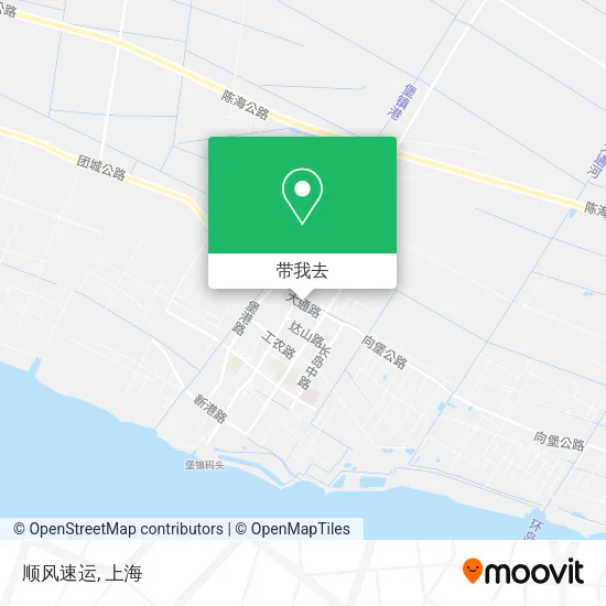 顺风速运地图