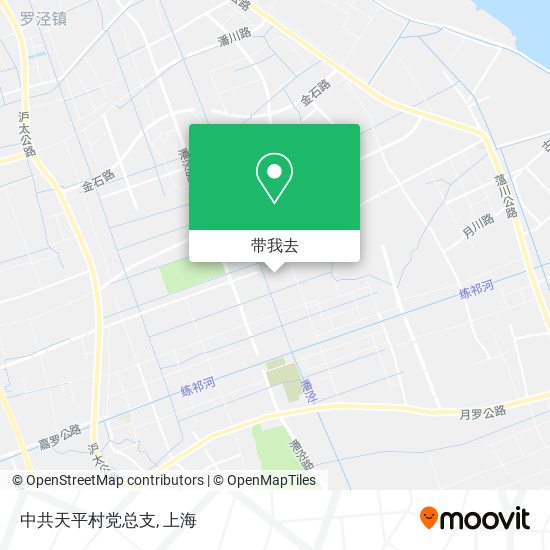 中共天平村党总支地图
