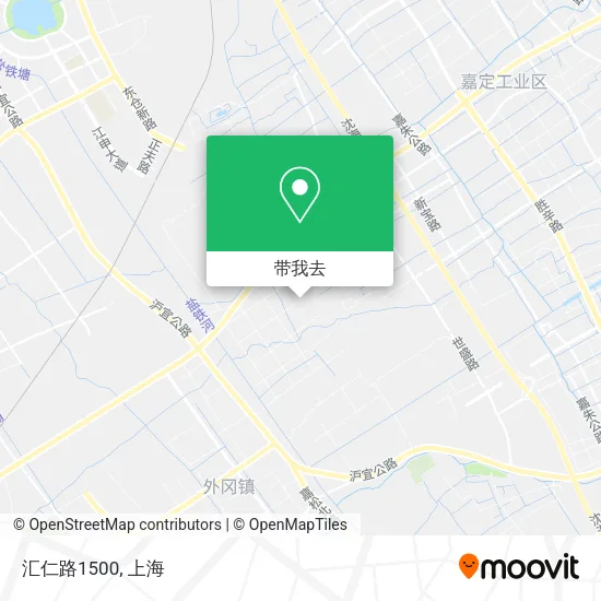 汇仁路1500地图
