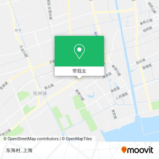 东海村地图