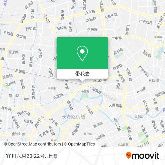 宜川六村20-22号地图