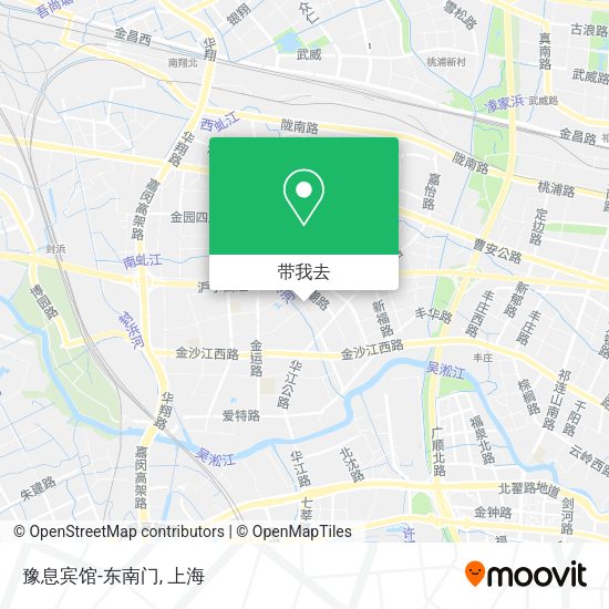 豫息宾馆-东南门地图