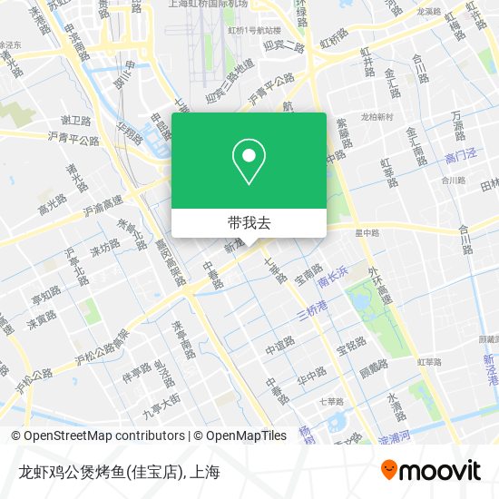 龙虾鸡公煲烤鱼(佳宝店)地图