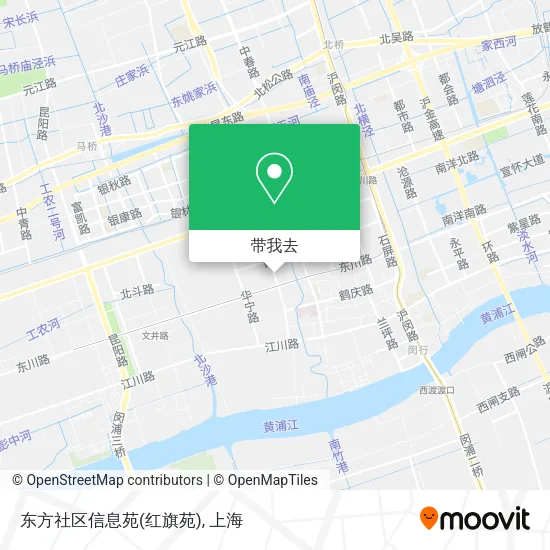 东方社区信息苑(红旗苑)地图