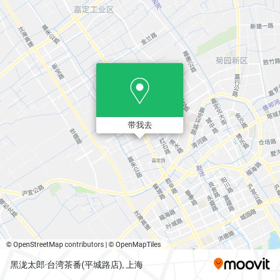 黑泷太郎·台湾茶番(平城路店)地图