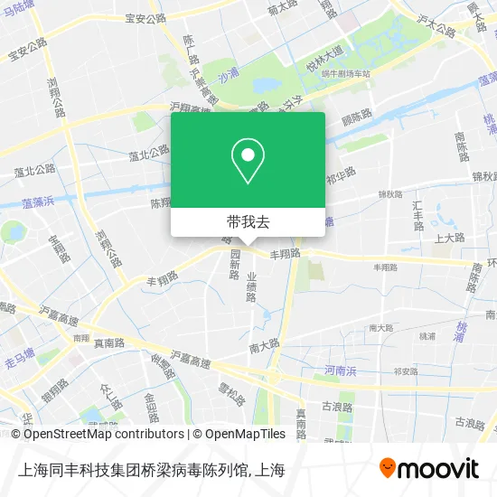 上海同丰科技集团桥梁病毒陈列馆地图