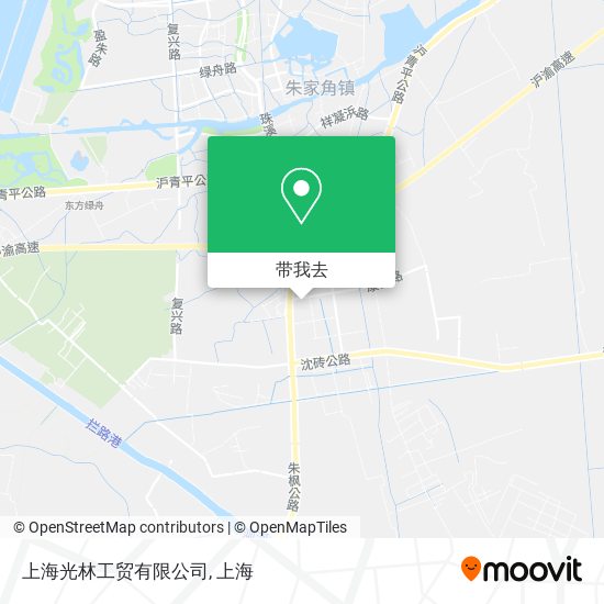 上海光林工贸有限公司地图