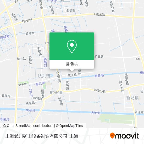 上海武川矿山设备制造有限公司地图