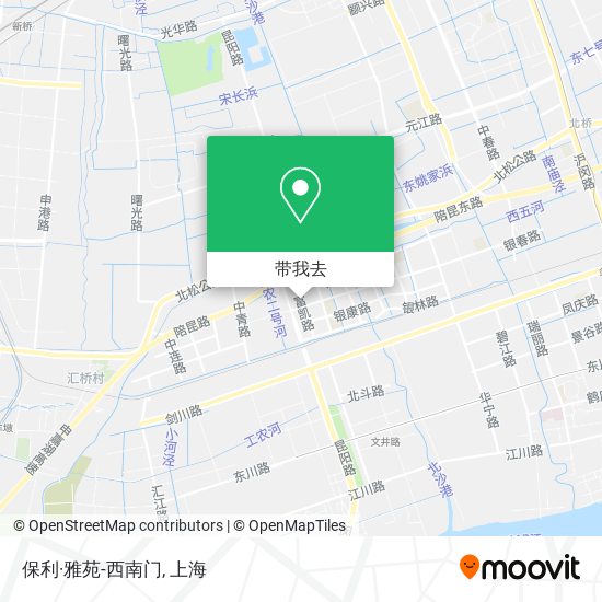 保利·雅苑-西南门地图