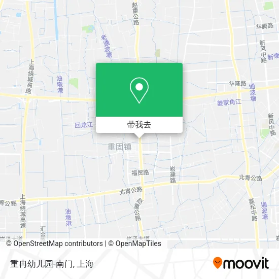 重冉幼儿园-南门地图