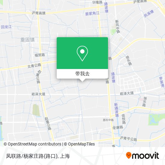 凤联路/杨家庄路(路口)地图