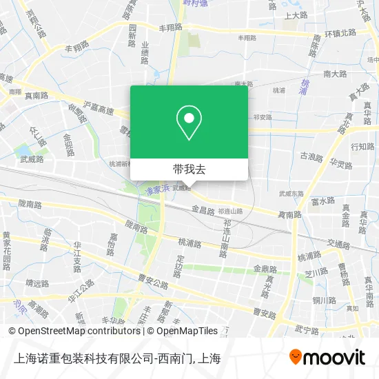 上海诺重包装科技有限公司-西南门地图