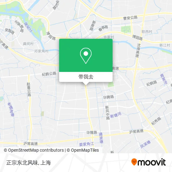 正宗东北风味地图