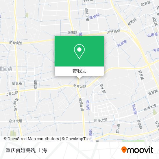 重庆何姐餐馆地图