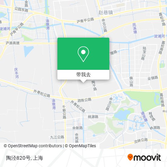 陶泾820号地图