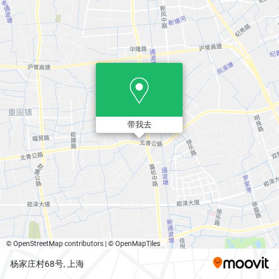 杨家庄村68号地图