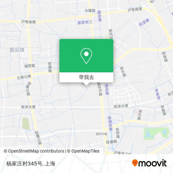 杨家庄村345号地图