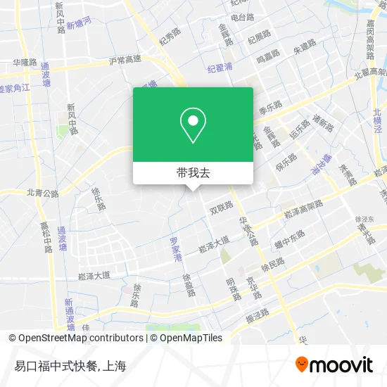 易口福中式快餐地图