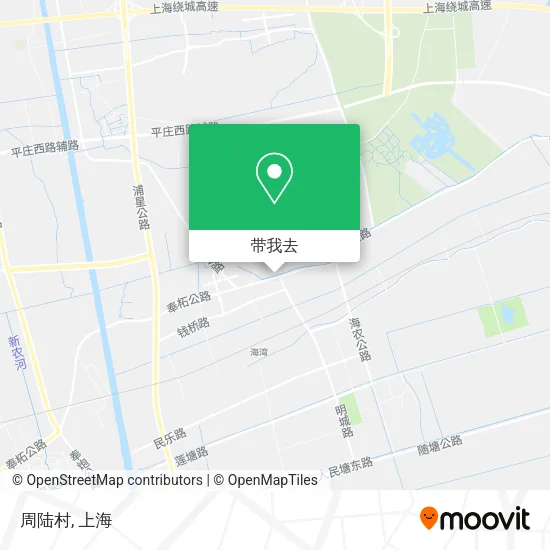 周陆村地图