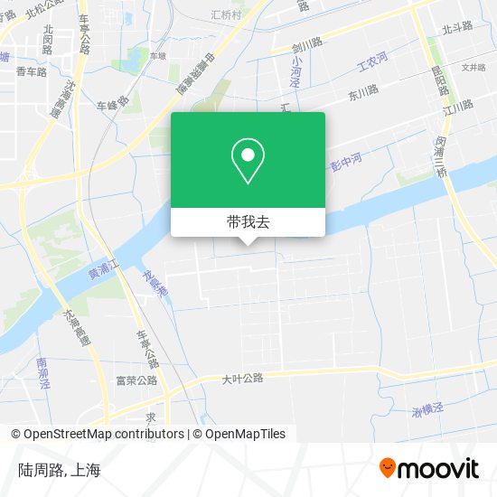 陆周路地图