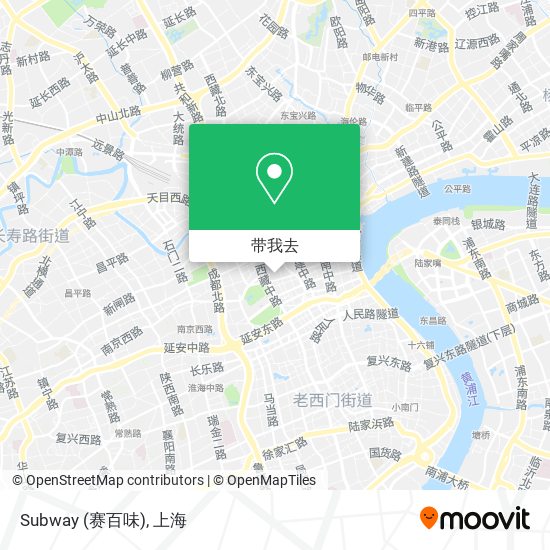 Subway (赛百味)地图