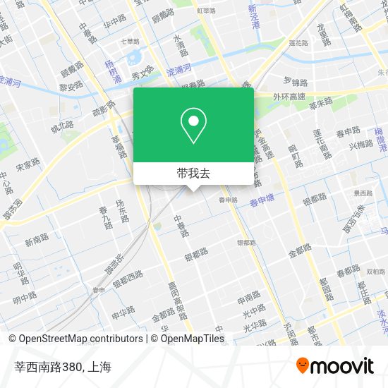 莘西南路380地图