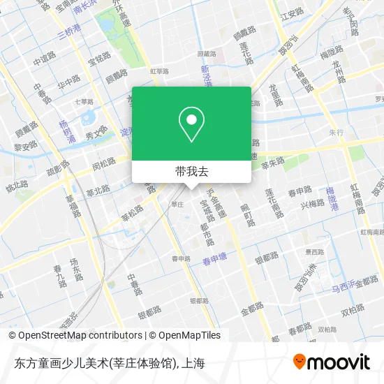 东方童画少儿美术(莘庄体验馆)地图