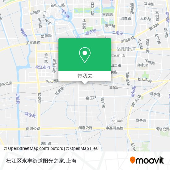 松江区永丰街道阳光之家地图