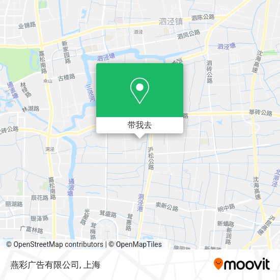 燕彩广告有限公司地图