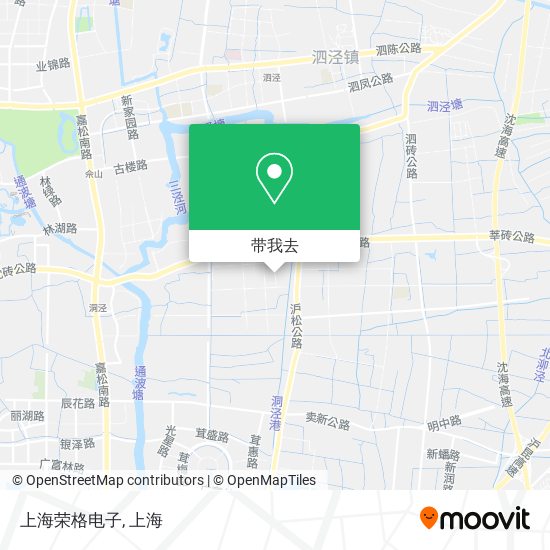 上海荣格电子地图