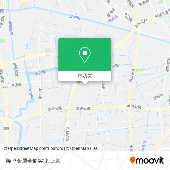 隆坚金属全储实业地图