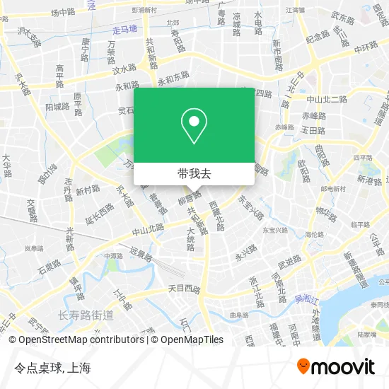 令点桌球地图