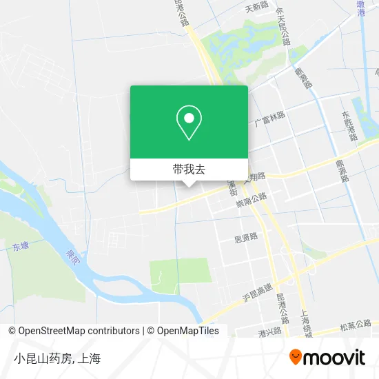 小昆山药房地图