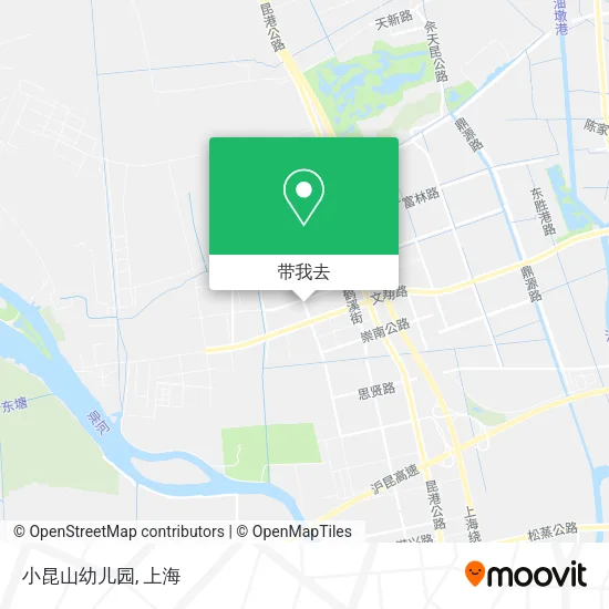 小昆山幼儿园地图