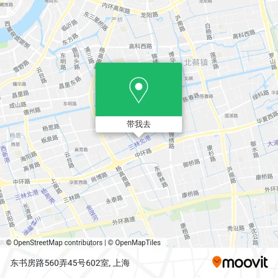 东书房路560弄45号602室地图
