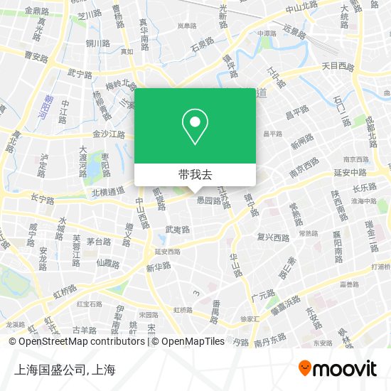 上海国盛公司地图