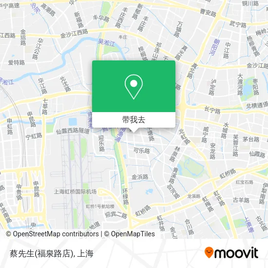蔡先生(福泉路店)地图