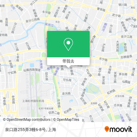 泉口路255弄3幢6-8号地图