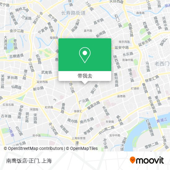 南鹰饭店-正门地图