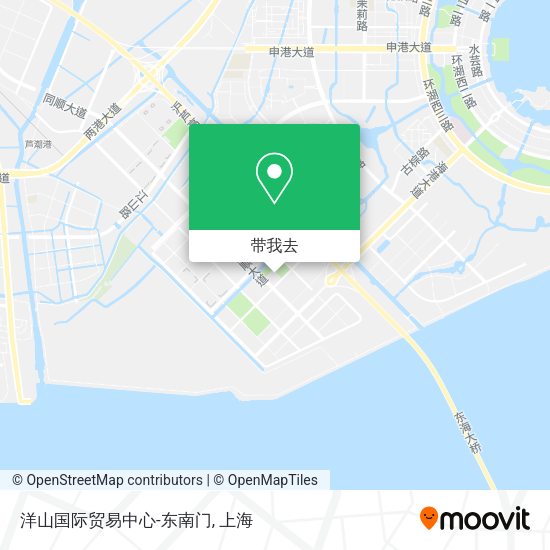 洋山国际贸易中心-东南门地图